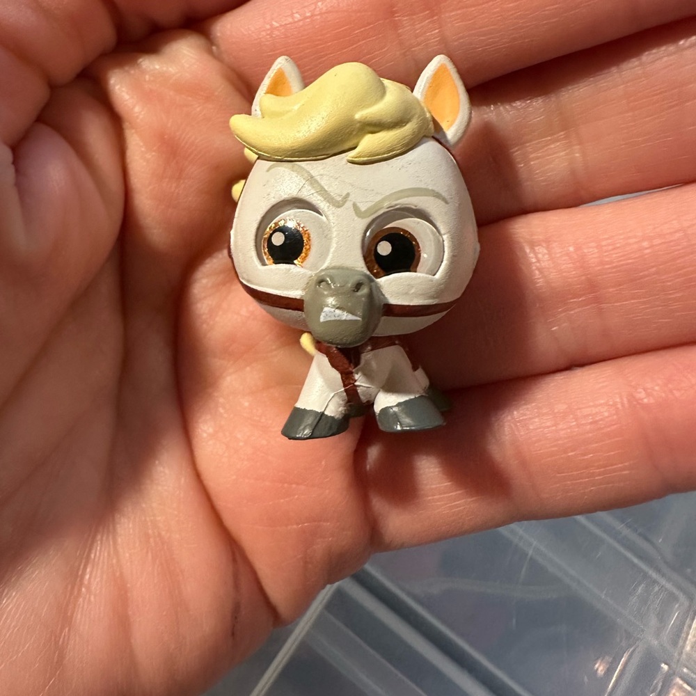 Disney Doorables Maximus from the movie Tangled.